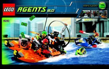 Lego River Heist 8968 - River Heist 8968 Bi 3004/48 - 8968 - 1