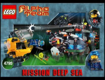 Lego Ogel Underwater Base and AT Sub 4795 - Ogel Underwater Base And At Sub 4795 Bi 4795 - 1