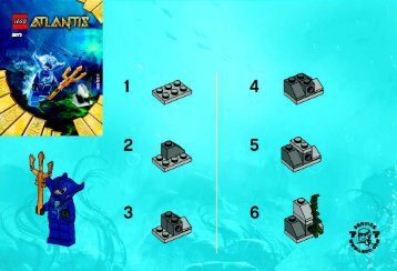 Lego Manta Warrior 8073 - Manta Warrior 8073 Bi 2001/ 2 - 8073 V 29 - 1