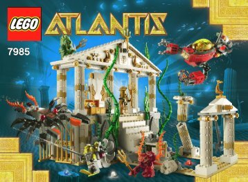 Lego City of Atlantis 7985 - City Of Atlantis 7985 Bi 3006/80+4 - 7985 V 29/39 - 1