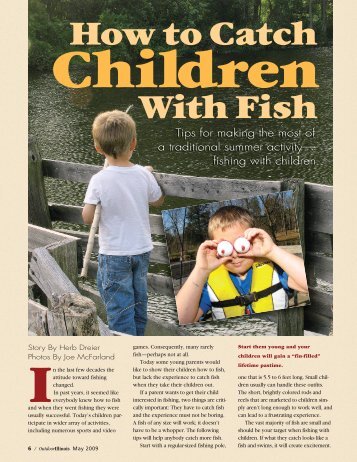 How to Catch Children With Fish - Illinois DNR