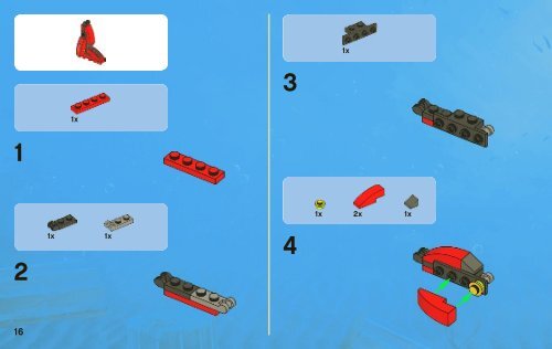 Lego Seabed Strider 7977 - Seabed Strider 7977 Bi 3003/24 - 7977 V29/39 - 1