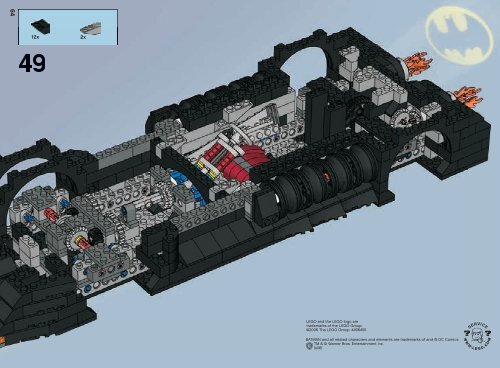Lego The Batmobile&trade;: Ultimate Collectors' Edi 7784 - The Batmobile&trade;: Ultimate Collectors' Edi 7784 Bi 7784 1/2 - 1
