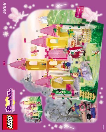 Lego The Fairytale Palace 5808 - The Fairytale Palace 5808 Building Inst. For 5808 - 1