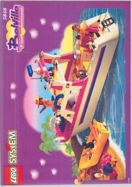 Lego The Beville Luxury Cruiser 5848 - The Beville Luxury Cruiser 5848 Building Instr. For 5848 - 1