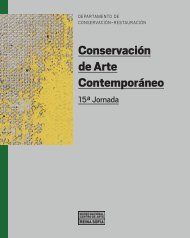 Conservación de Arte Contemporáneo