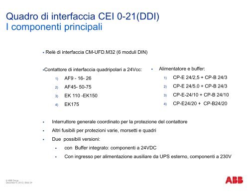 RelÃ¨ di interfaccia CEI 0-21 Prodotti e Sistemi di ... - Nuova Orsud