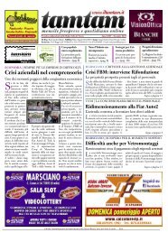 scarica il giornale in pdf - Tam Tam