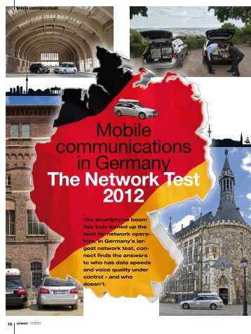 Mobile communications in Germany The Network Test ... - P3 Group