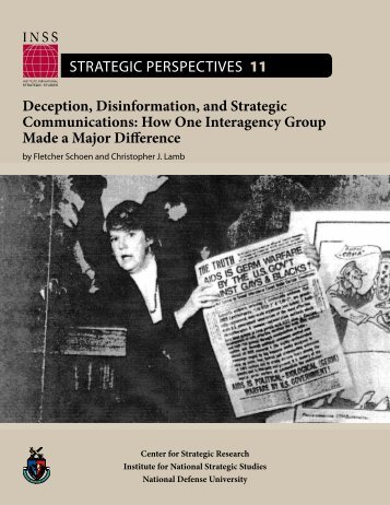 Deception, Disinformation, and Strategic Communications: How One ...