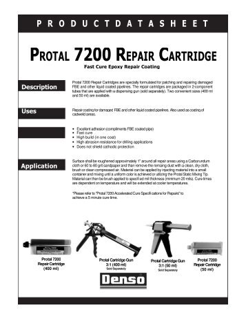 PROTAL 7200 REPAIR CARTRIDGE