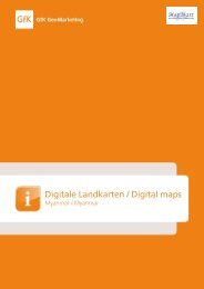 Digitale Landkarten / Digital m aps