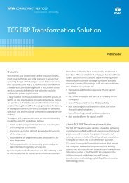 TCS ERP Transformation Solution