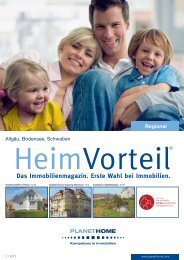 Das Immobilienmagazin. Erste Wahl bei Immobilien. - PlanetHome