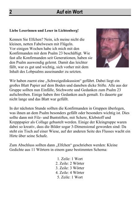 Gemeindebrief der Ev.-luth. Kirchengemeinde St. Petrus in Salzgitter ...