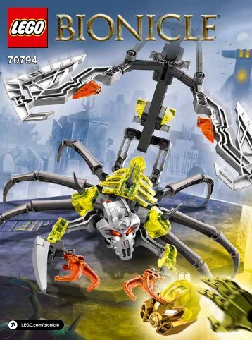Lego Skull Scorpio 70794 - Skull Scorpio 70794 Bi 3022/40-65g - 70794 V39 - 2