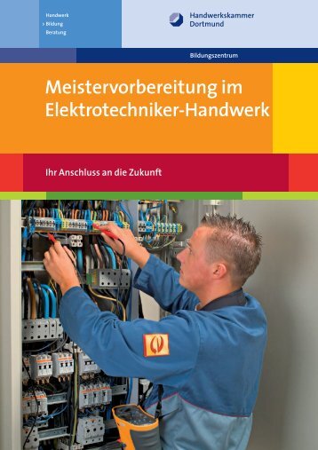 Meistervorbereitung im Elektrotechniker-Handwerk - Meisterschulen