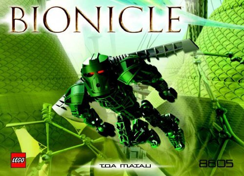 Lego Bionicle Co-PAck C 65468 - Bionicle Co-Pack C 65468 Building Instr. 8605 In - 2