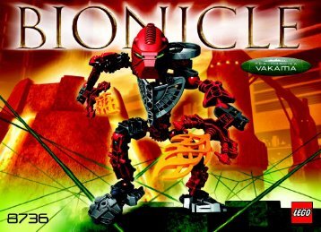 Lego Bionicle co-pack w/sword 65808 - Bionicle Co-Pack W/sword 65808 Bi, 8736 In - 1