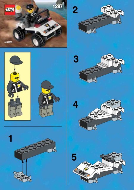 How to build lego police car hot sale