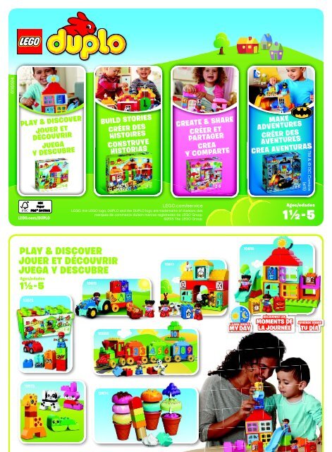 Lego LEGO&reg; DUPLO&reg; Snail 30218 - Lego&reg; Duplo&reg; Snail 30218 Bi 2002/ 2 Co-Prom.Leaflet 1hy 2015 V39 - 2