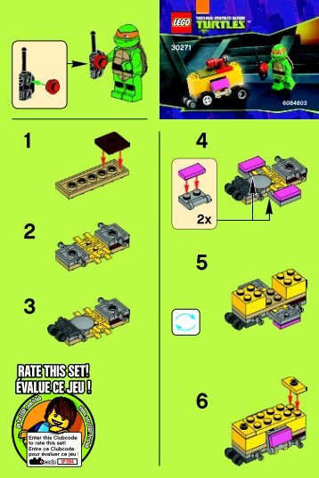 Lego Mikeyâs Mini-Shellraiser 30271 - Mikeyâs Mini-Shellraiser 30271 Bi 2001/ 2 - 30271 V39 - 2