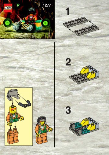 Lego HOVERCRAFT WITH ICE SAWS 1277 - Hovercraft With Ice Saws 1277 Build.Instr. For 1277 In - 1