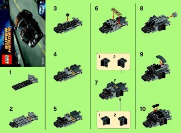 Lego The Batmanâ¢ Tumbler 30300 - The Batmanâ¢ Tumbler 30300 Bi 2002/ 2 - 30300 V29 - 1