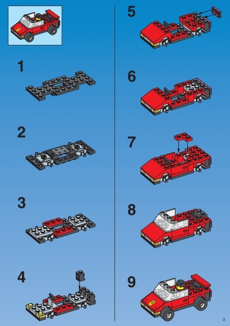 Lego SHELL TANK STATION 1256 - Shell Tank Station 1256 Build.Inst. For 1256 - 1