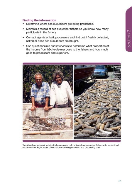 MN135 Sea cucumber fisheries - Australian Centre for International ...