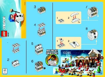 Lego Snowman 30197 - Snowman 30197 Bi 2002/ 2 - 30197 V39 - 2