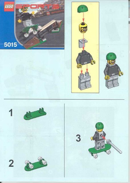 Lego Skater 5015 - Skater 5015 Bi 5015 In - 1