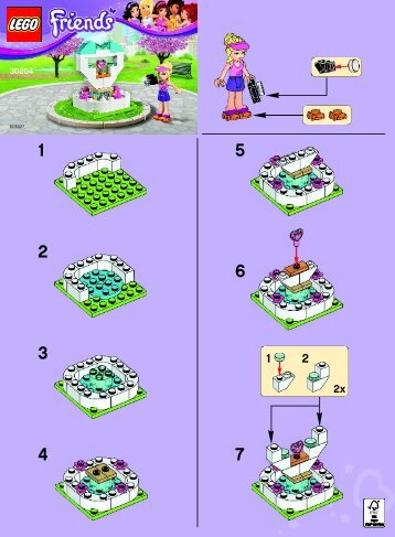 Lego Wish Fountain 30204 - Wish Fountain 30204 Bi 2002/ 2 - 30204 V29 - 1