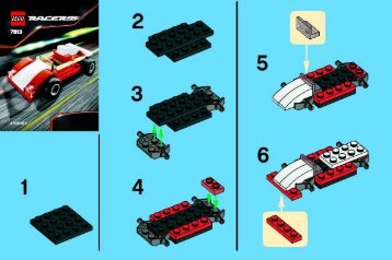 Lego Track Racer 7613 - Track Racer 7613 Build.Instruc. 2001, 7613 - 1