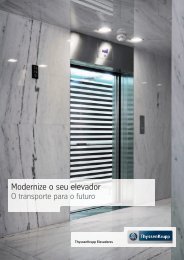 Modernize o seu elevador