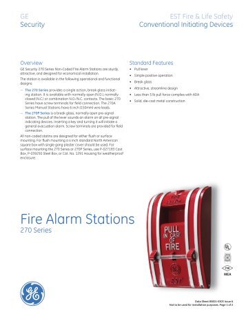 Fire Alarm Stations