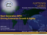 Next Generation BPO Driving Enterprise Growth & Agility