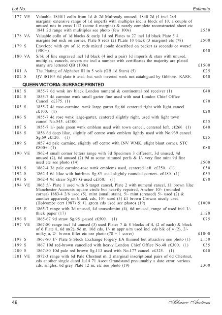 Alliance Auctions