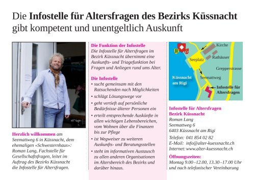 Infostelle fÃ¼r Altersfragen auf einen Blick - Alter-Kuessnacht.ch