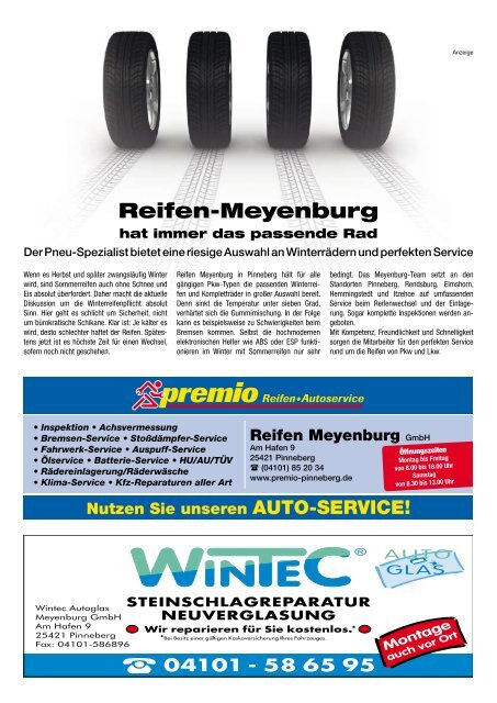 Pinneberg · Westring 6 Mo. bis Sa. 8.00-21.00 Uhr vom 20.12.2010