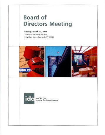 Board of Directors Meeting