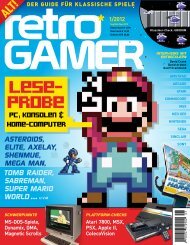 Leseprobe Retro Gamer 1/2012 - GamersGlobal