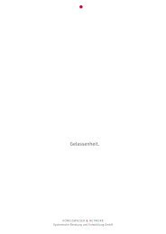 Gelassenheit. - Königswieser & Network