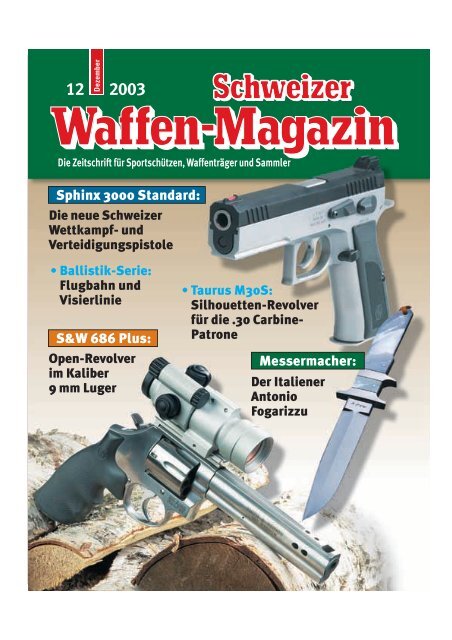 Sphinx 3000 Standard: S&W 686 Plus: Messermacher: