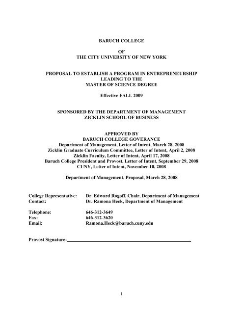 Baruch College Zicklin School Of Business Cuny