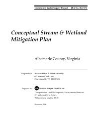 Conceptual Stream & Wetland Mitigation Plan