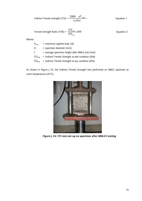 Updating Bituminous Stabilized Materials Guidelines Mix Design Report Phase II