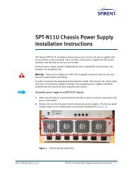 SPT-N11U Chassis Power Supply Installation Instructions