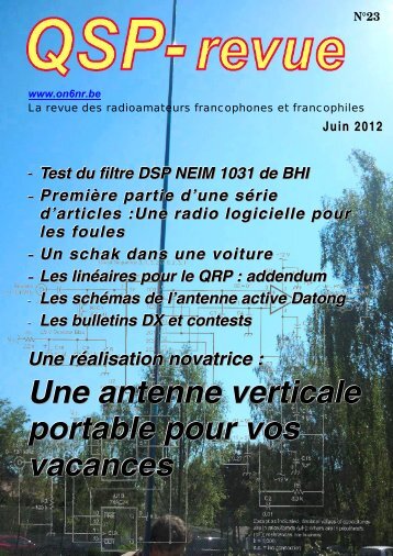 antenne verticale portable pour vos vacances