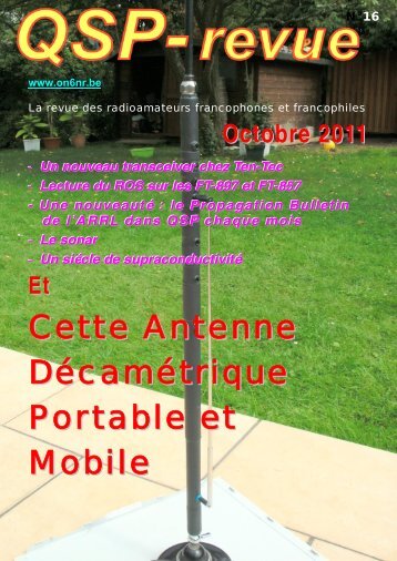 Cette Antenne Décamétrique Portable et Mobile